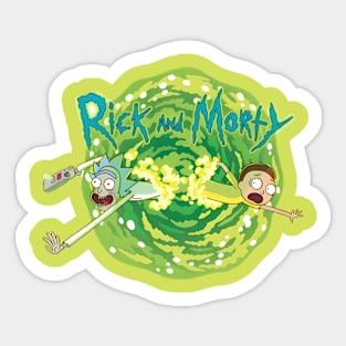 Rick and Morty Sticker